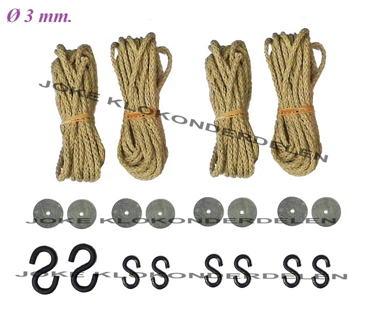 == Comtoise touw = 4 stel =423666
