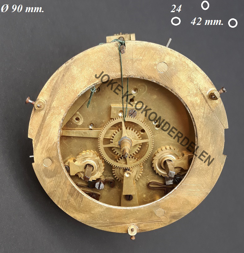 = Pendule uurwerk = Japy Fréres =42510
