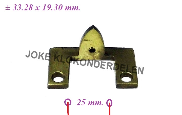= Onderdeel = Friese staartklok =42519