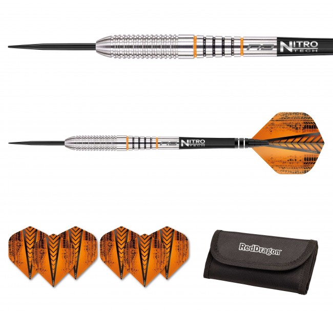 Dartpijlen Red Dragon darts Richard North 90% tungsten 25 gram - nr. 1