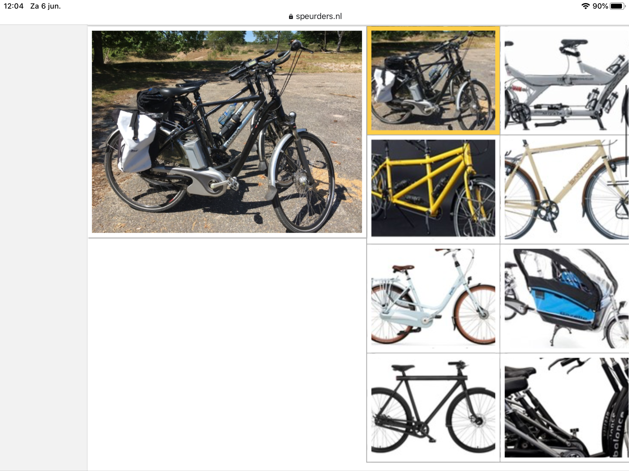 Gevraagd Bakfietsen Tandems Herenfietsen Damesfietsen