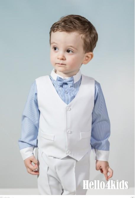 62 wit bruidsjonker pakje photo shoot verjaardags pakje doopkleding - Afbeelding 2