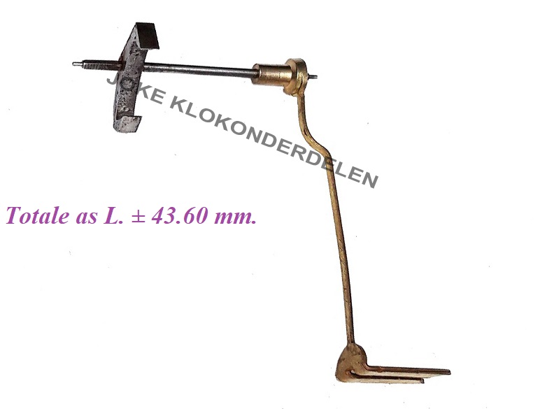 == Anker Franse pendule = oud =42533