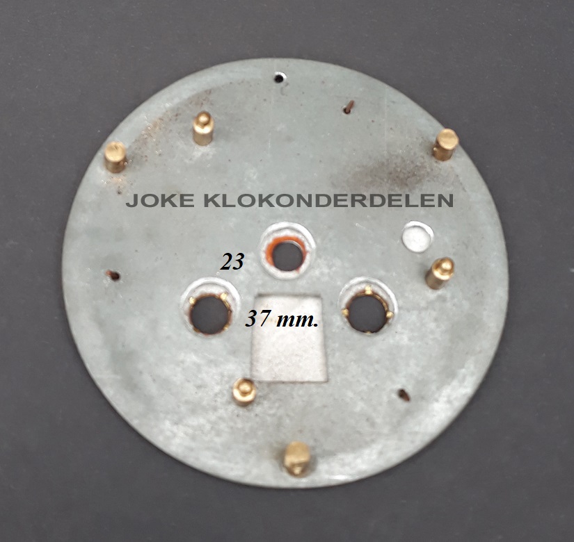 = Wijzerplaat = Franse pendule = emaillé =42528 - Afbeelding 2