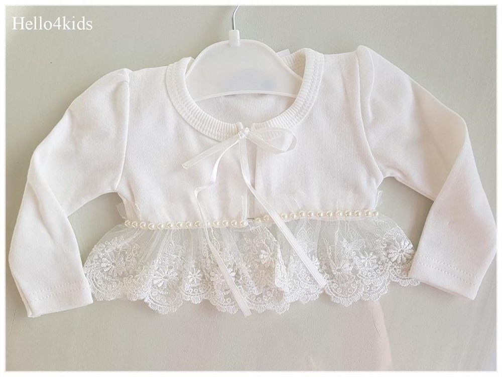 doop vestje brudsmeisje baby doopjurkje bruidsmeisjesjurk - Afbeelding 2