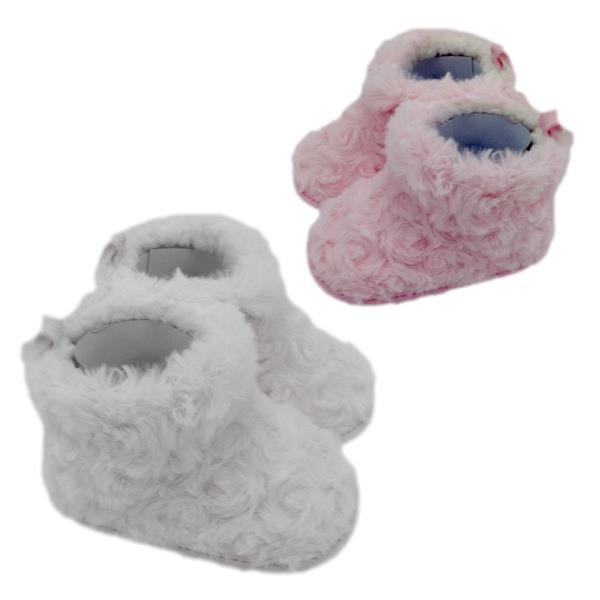 100% leren baby schoentjes baby slofjes haarbandje - Afbeelding 5