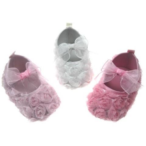 100% leren baby schoentjes baby slofjes haarbandje - Afbeelding 6