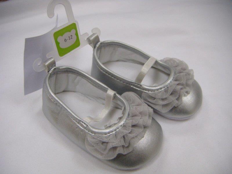 100% leren baby schoentjes baby slofjes haarbandje - Afbeelding 7
