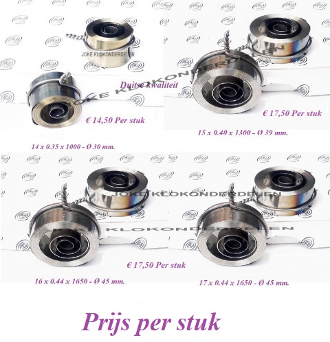 == Opwindveer = nieuw =35911