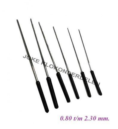 = Ruimers met heft = 6 stuks =32670