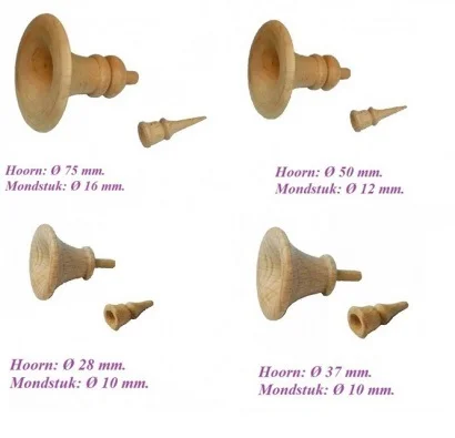 = Hoorn + mondstuk = koekoeksklok =35069