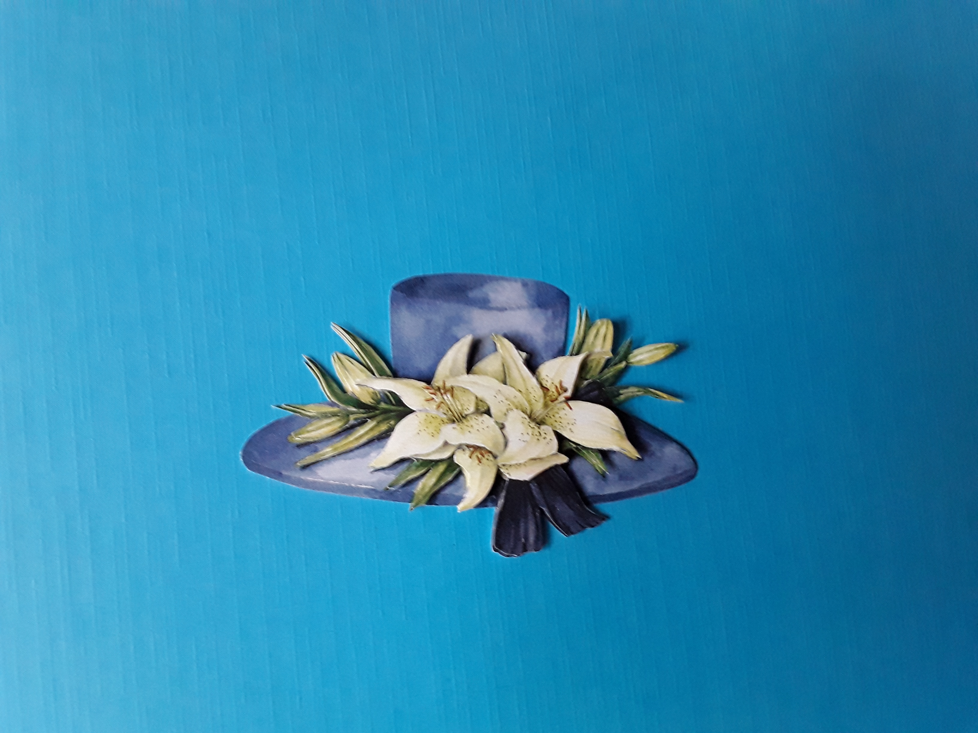 2 Hoed en bloemen - nr. 1