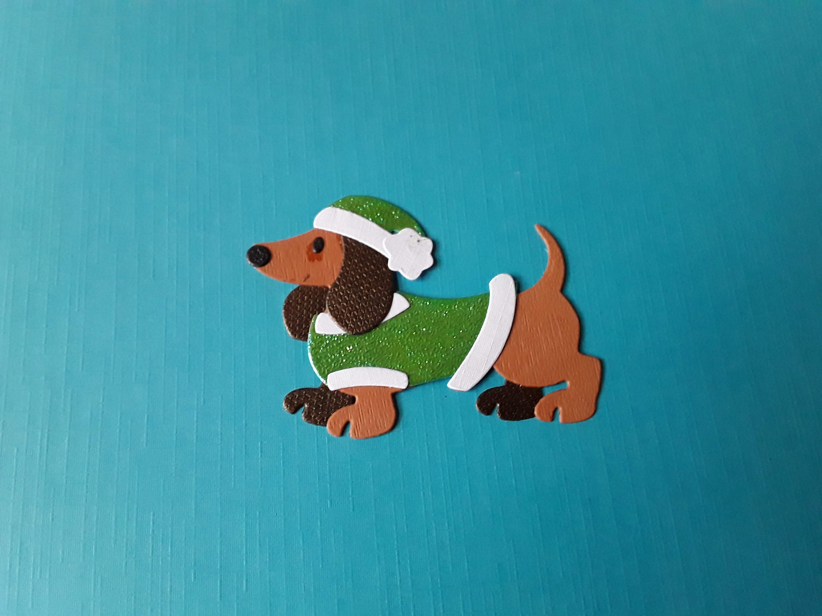 04 KERST stansje / hond - nr. 1