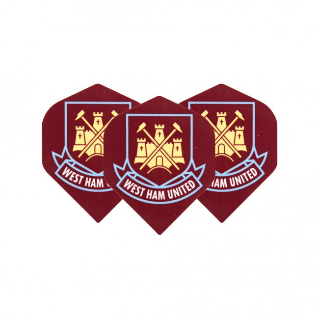 Voetbal dart flight West Ham United Footbal Club 75 micron - Afbeelding 2