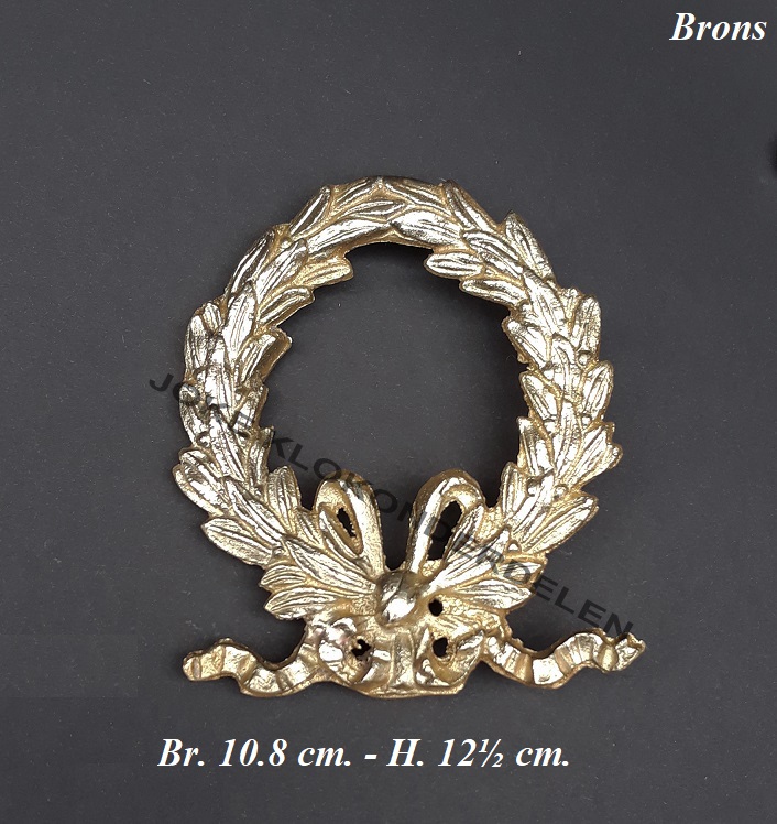 = Ornament = brons = oud =42550