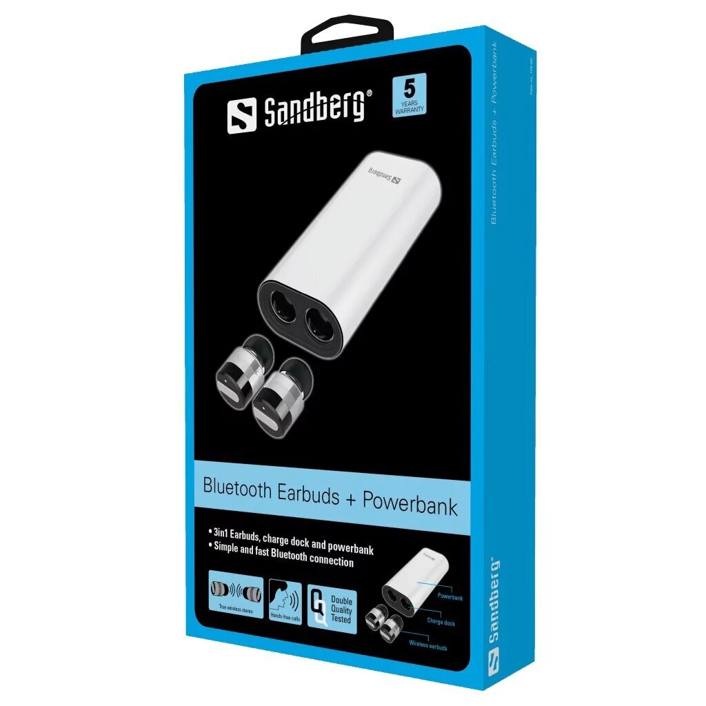 Bluetooth Earbuds + Powerbank draadloos geluid rechtstreeks - Afbeelding 6