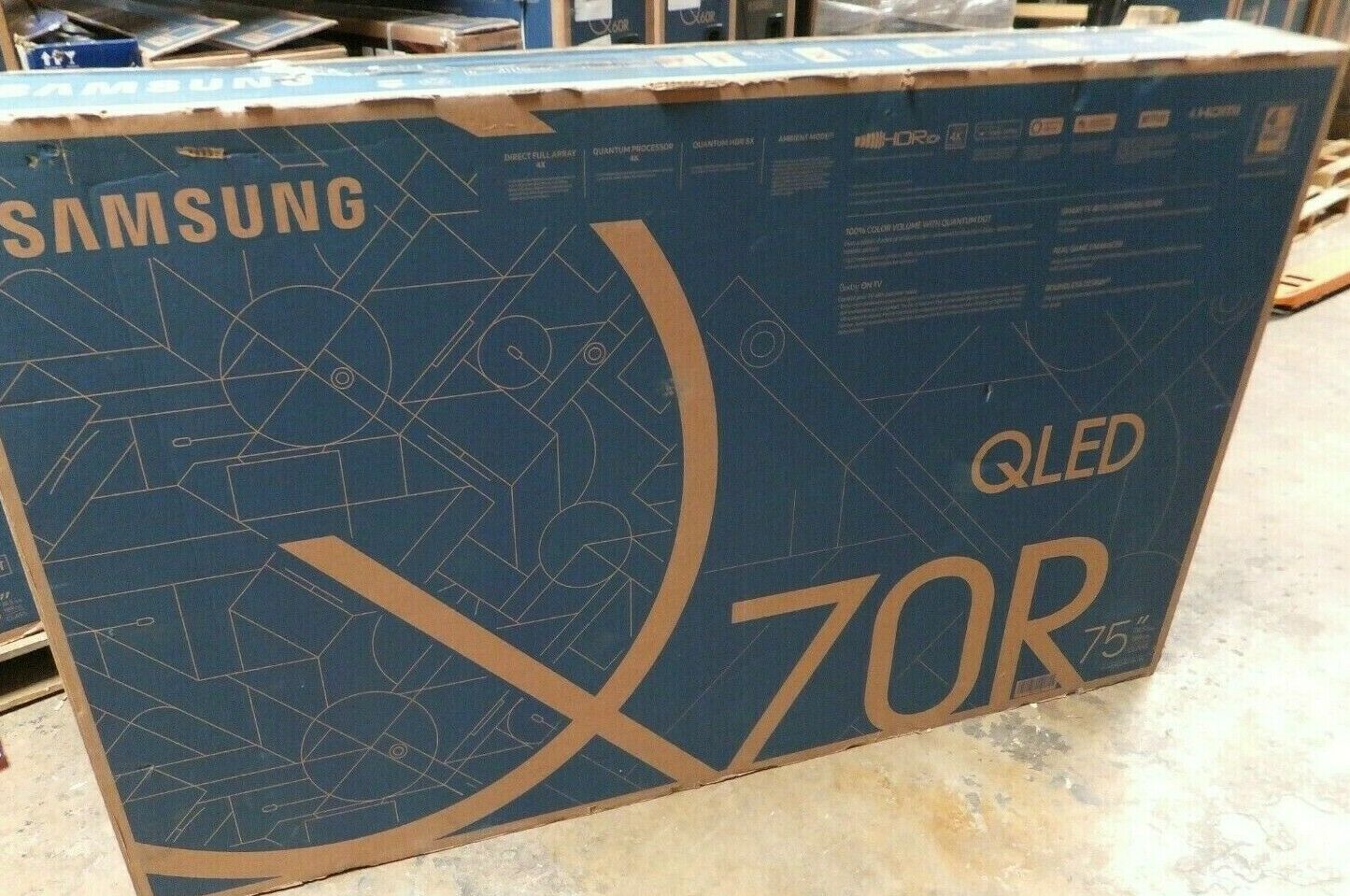 Best SAMSUNGS Qn75Q90R 2019 75" Smart QLED 4K Ultra HD TV with HDR WhatsApp Chat::::: +12495005230 - nr. 1