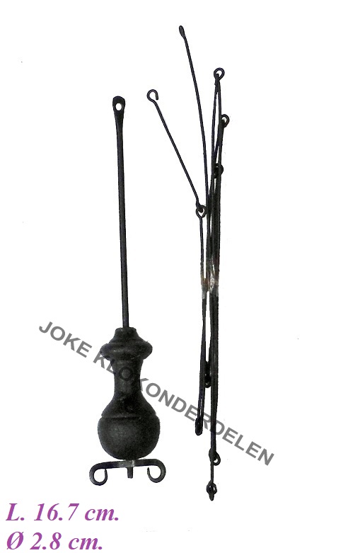 = Comtoise slingerklootje + draad =42567