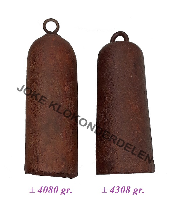 == 2 Comtoise gewichten =42600