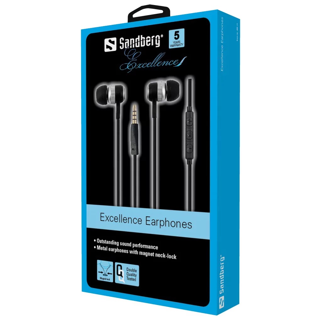 Excellence Earphones headset microfoon en opneemknop - Afbeelding 4