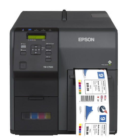 Epson ColorWorks C7500G afgeprijsd kleuren etiketten printer C31CD84312