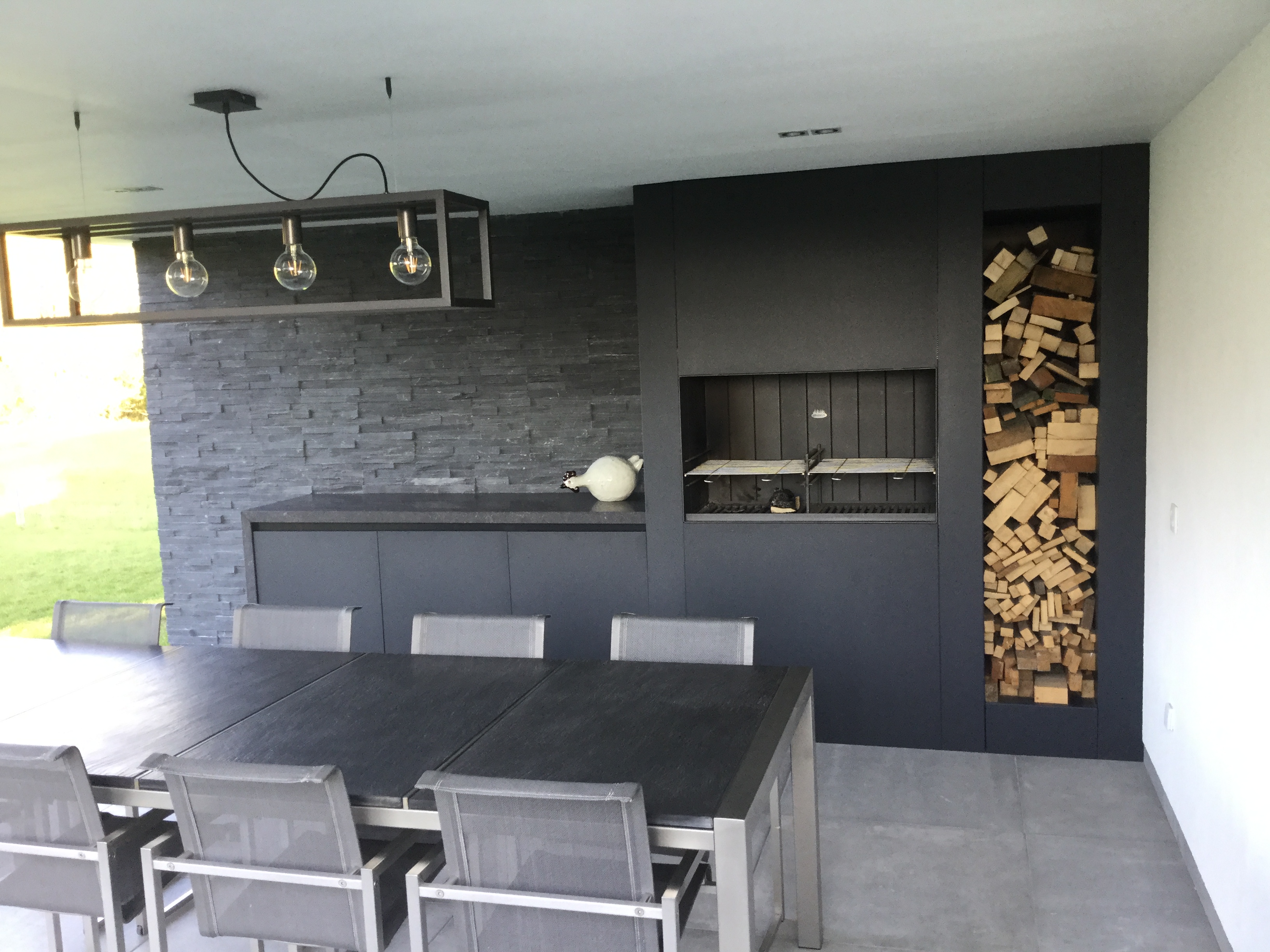 Buiten genieten, Terrashaard Tuinhaard Verandahaard Bbqhaard