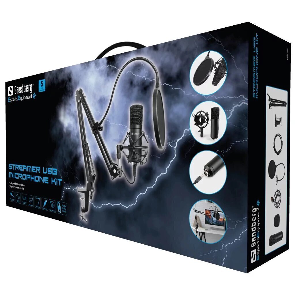 Streamer USB Microphone Kit streamen of produceren met optimale geluidskwaliteit - Afbeelding 5