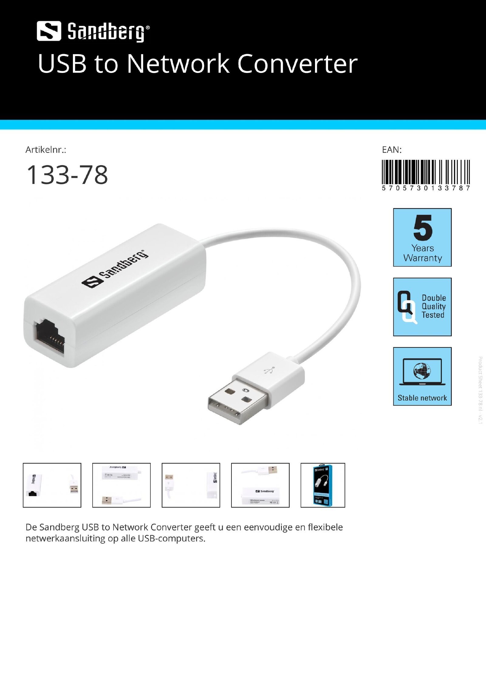USB to Network Converter