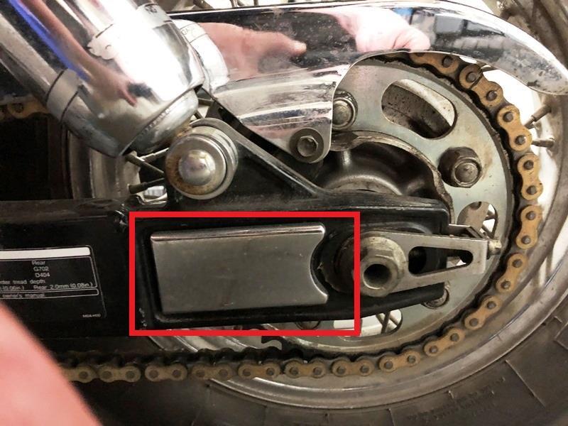 Swingarm plates Honda VT 750 DC Black Widow (Achterbrug) - nr. 1