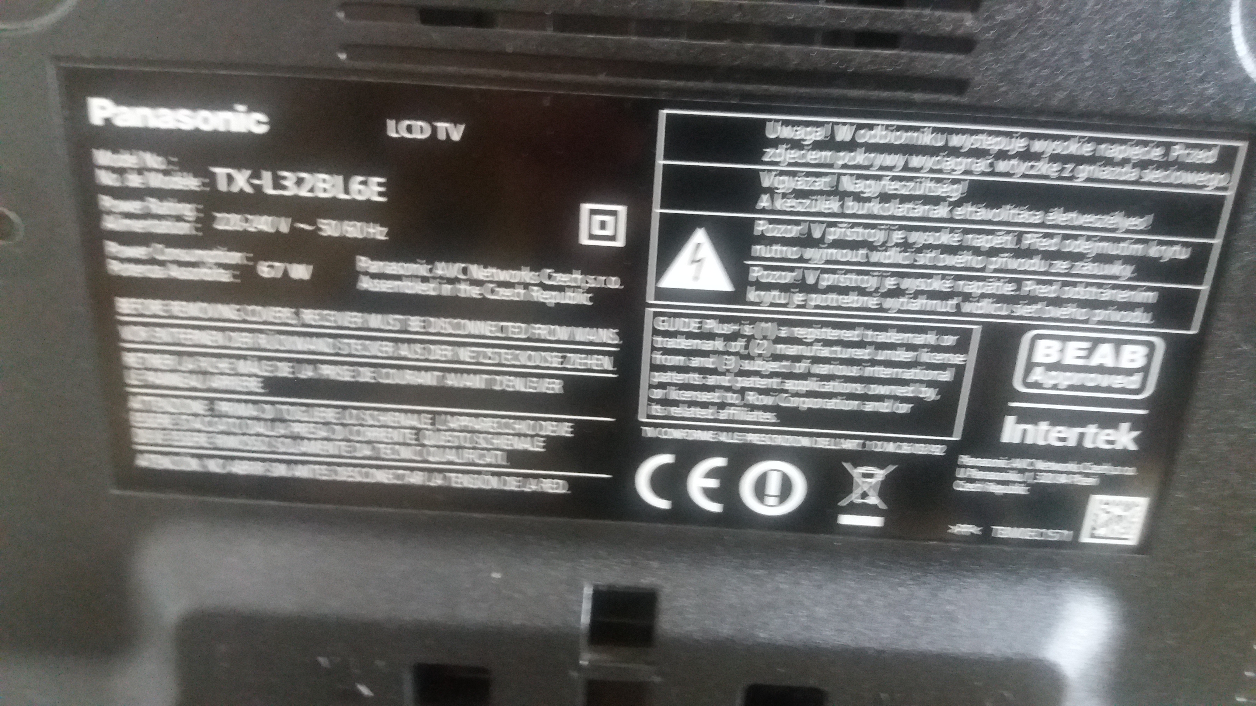 Tekoop Panasonic LCD TV - Afbeelding 3