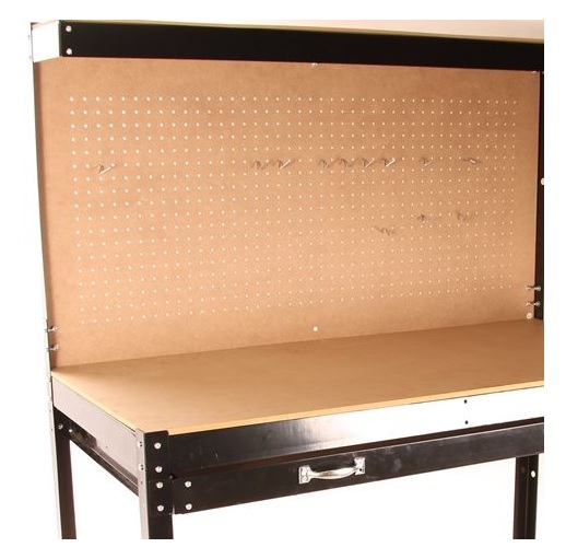 Werkbank / werktafel zwart - Afbeelding 2