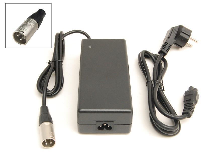 Neutrik plug Li-ion lader voor 24V fietsaccu - nr. 1