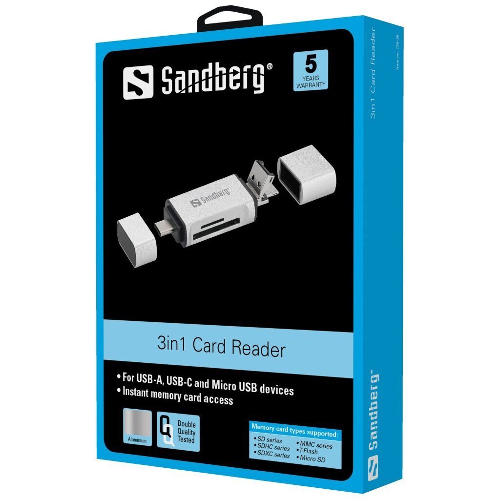 Card Reader USB-C+ USB+ Micro USB - Afbeelding 4