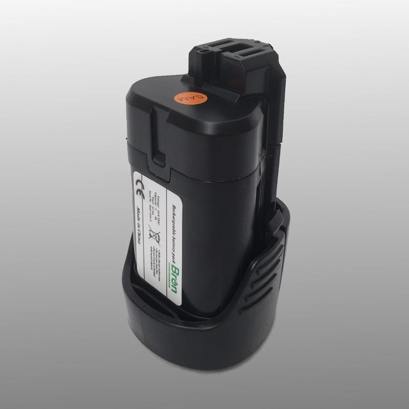 Bosch 10.8V 2Ah Li-ion HD0210 replica accu - Afbeelding 2