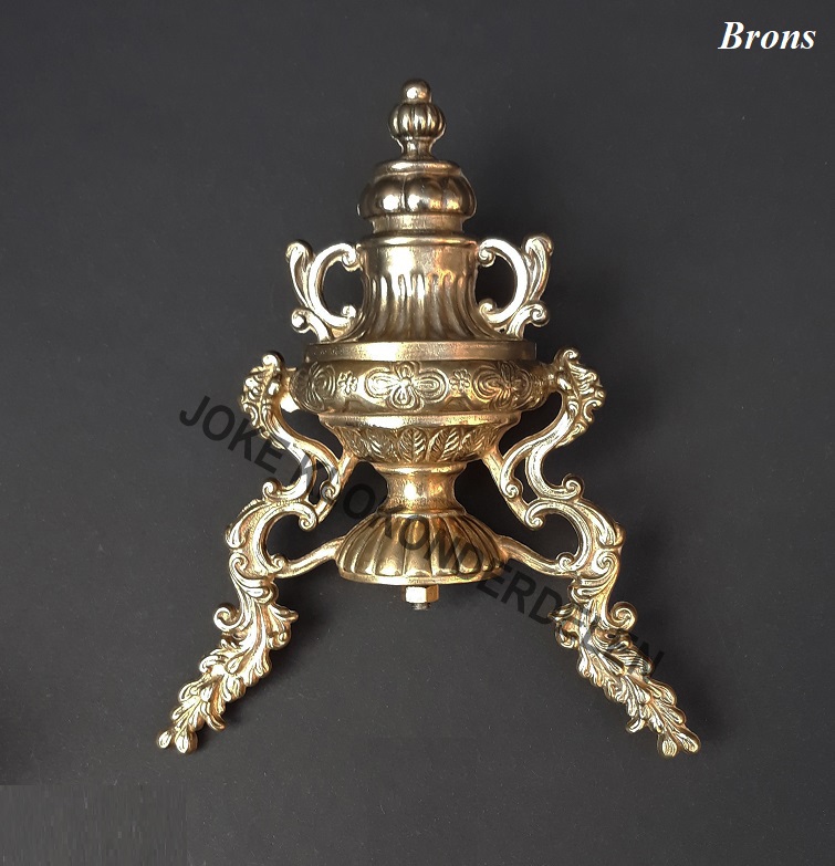 = Klokstel ornament = brons =42630