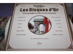 190z - lp - vive la france presenteert les disques d or - 2 lps - nr. 1