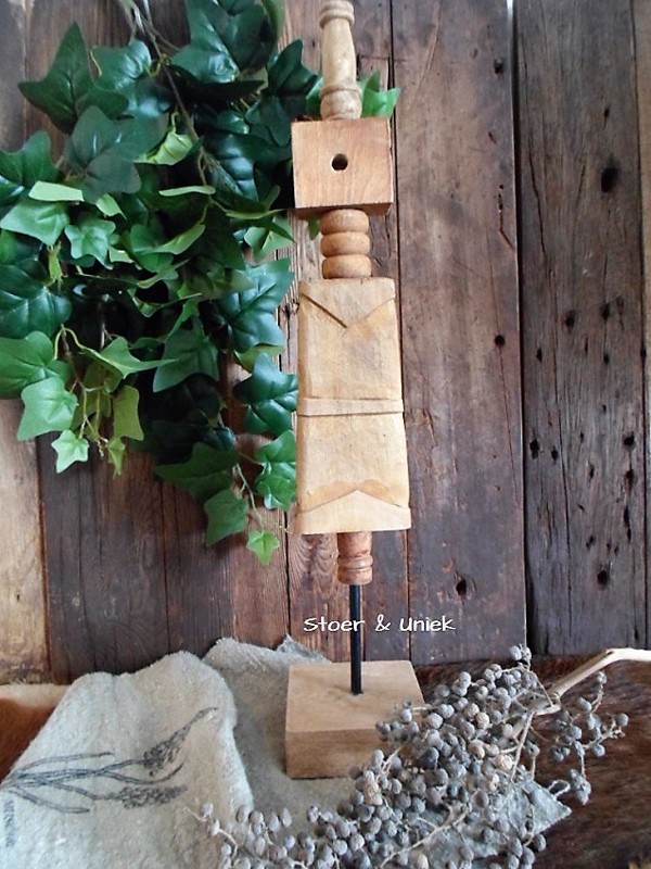 3202 W Houten beeld Lady Abstract - Afbeelding 2