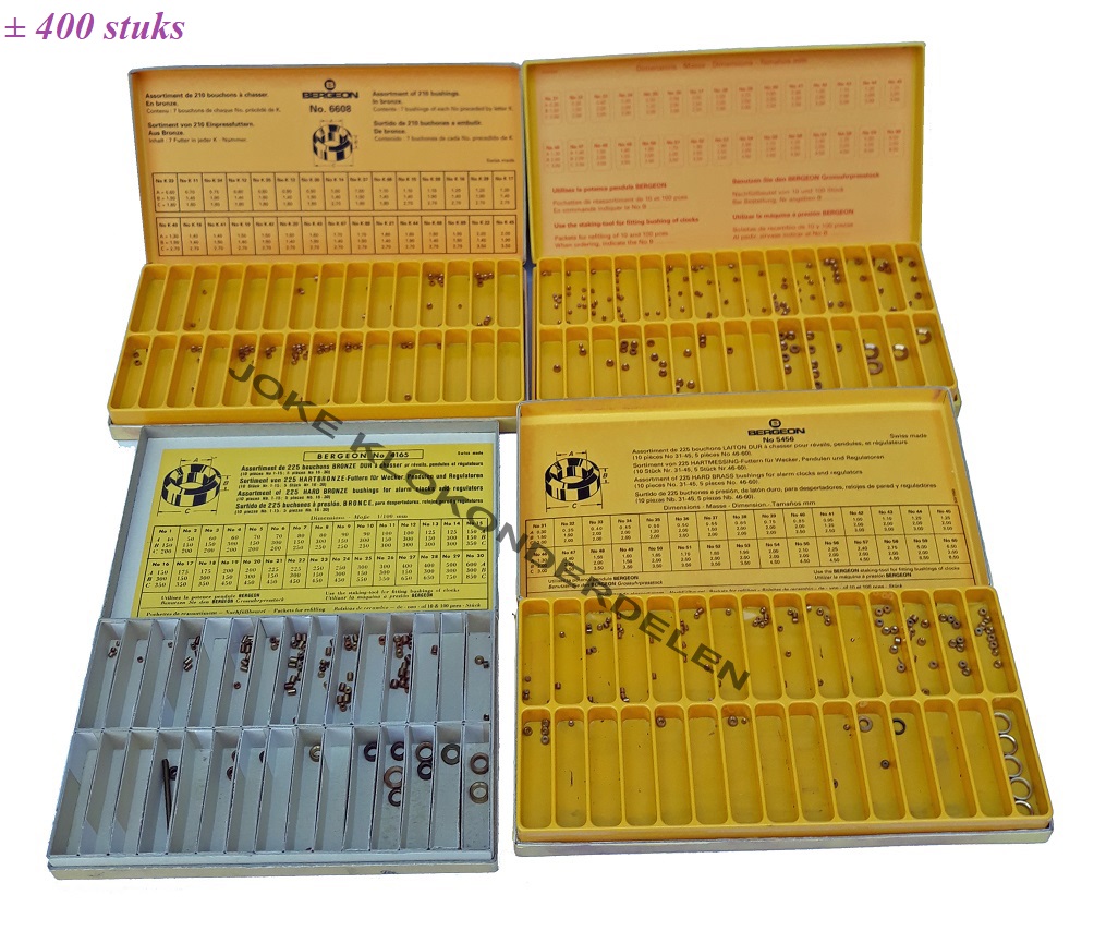 = Restant Bergeon bouchons = ± 400 stuks=42659