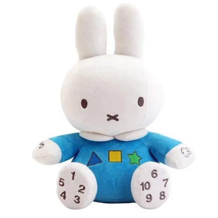 Sprekende blauwe Nijntje knuffel (30 cm)