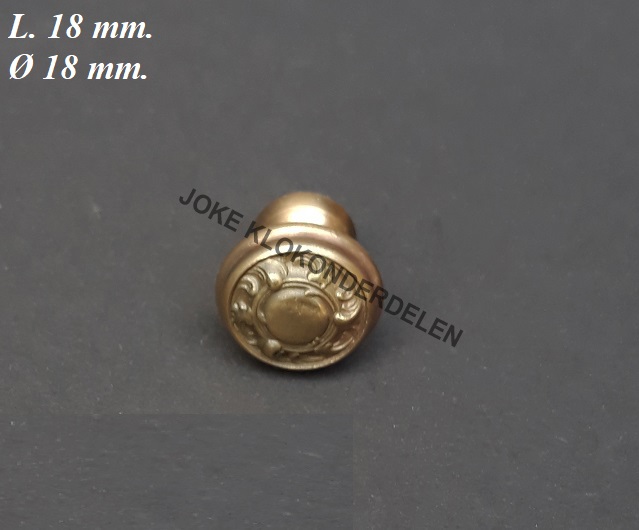 = Deurknopje = staande klok =43004