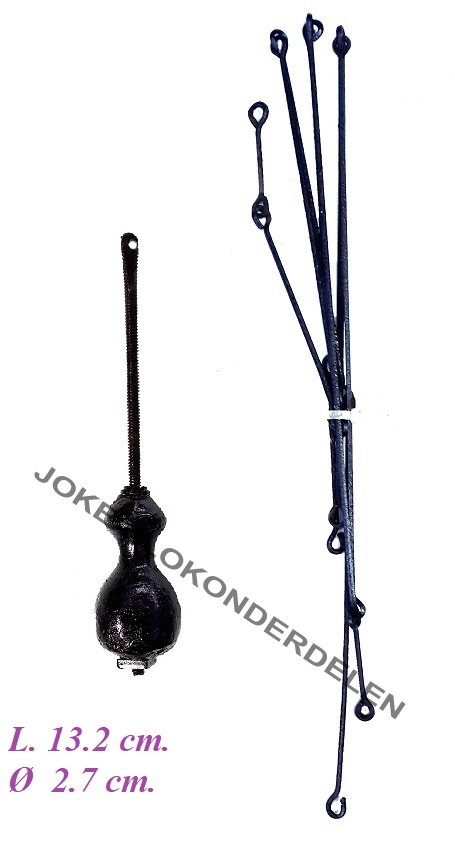 = Comtoise slingerklootje + draad =42627